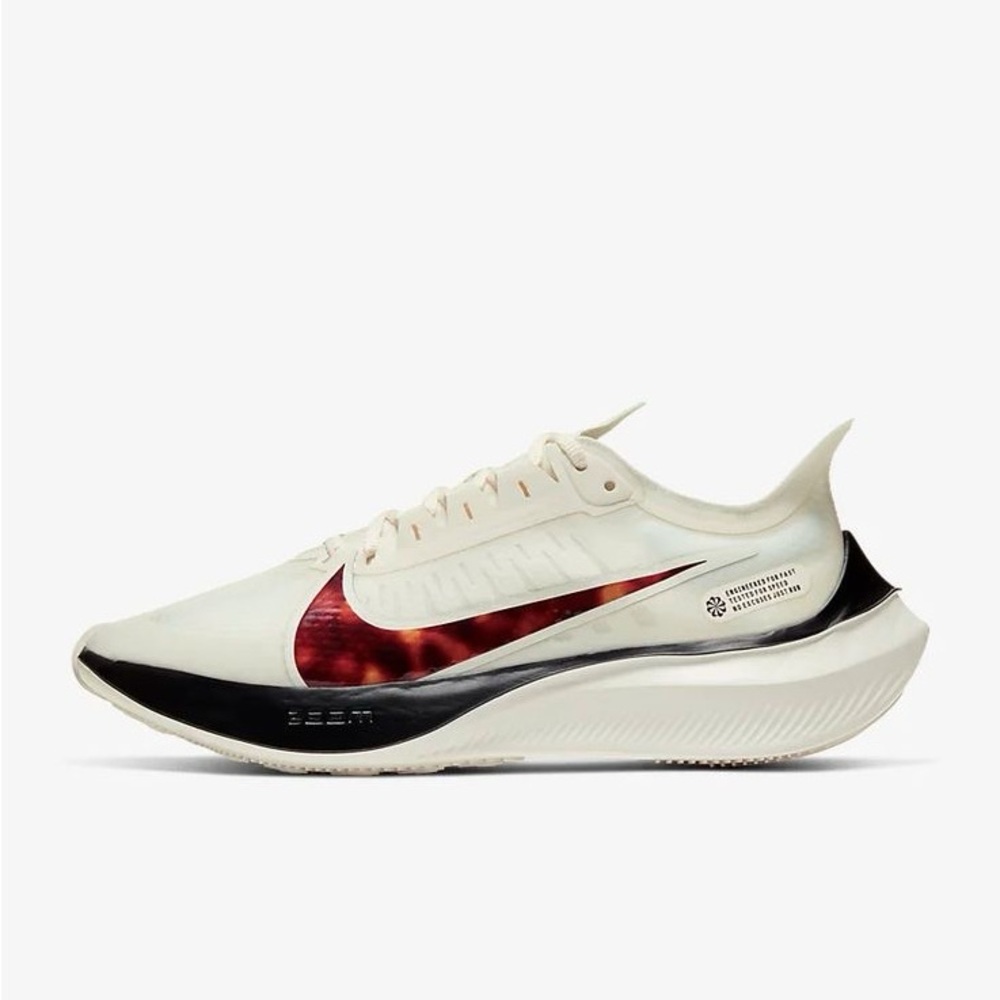 Nike Zoom Gravity White with Tortoise Shell Swoosh US 10 Women’s Tennis Shoe